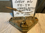 (2) 1957 Chevy Truck Speedometer Clusters and wiring