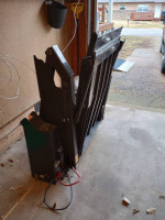 Wheelchair lift for full size van
