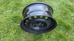 16x7 steel rim, 5x5 (5x127) lug pattern