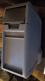 2005-2010 HONDA ODYSSEY CENTER REAR QUICK RELEASE CONSOLE w CUP Holder