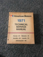 American Motors Service Manual