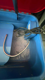 20 GALLON PARTS WASHER SOLVENT TANK WITH PUMP