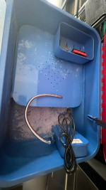 20 GALLON PARTS WASHER SOLVENT TANK WITH PUMP