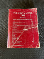 Mustang Shop Manual