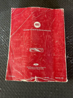 Mustang Shop Manual