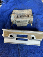 Mercury Comet Radio and Bezel