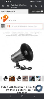 Pyle plus horn