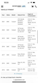 Bed Mat 2015-2021 GMC Canyon