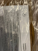 Mercedes 560SL Floormats New OEM