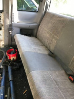1997-Dodge Ram  Extended cab gray Rear Seat