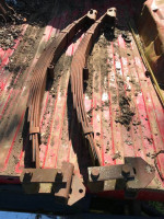 1976 DODGE MOTOR HOME FRONT   LEAF SPRINGS