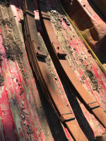 1976 DODGE MOTOR HOME FRONT   LEAF SPRINGS