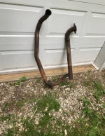 1982 DODGE EXHAUST CROSSOVER PIPE