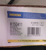 Moog K150411 Leaf Spring Shackle Rear Rearward FITS  2009-2014 Ford E