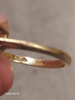 10k gold jade ring