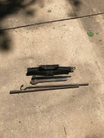 1988-95 chevy truck K&C 1500 emergency spare tire jack kit tool set