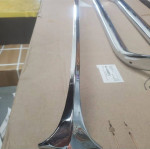 1964 IMPALA CHROME TRUNK SPLIT MOLDING SS CONVERTIBLE 409 327 V8 283