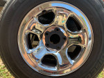 (4) LT 245/75/17'' Factory Dodge Ram wheels 5 on 5.5 w/free tires