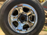 (4) LT 245/75/17'' Factory Dodge Ram wheels 5 on 5.5 w/free tires