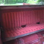 1988-94 Chevy C&K extended cab Rear Burgundy Seat