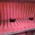 1988-94 Chevy C&K extended cab Rear Burgundy Seat