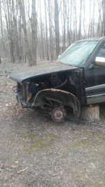 1988-98 Chevy/GMC\ Black 1500-3500 Truck Hood