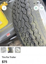 Tire trailer rim 215