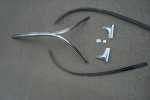 1955-6 Chevy Windshield Moldings