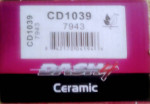 Colorado new ceramic front disc brake pads