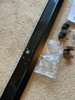 Jeep Wrangler windshield header channel