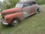 1947 chevy 47 chevrolet car part out fleet master 2 door