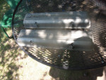 sbc Vintage 1955-1959 Chevy Corvette Aluminum Valve Covers 7 Fin Stagg
