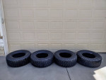 4 BF Goodrich Mud Terrain T/A Tires