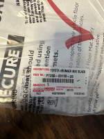 2022 Toyota 4Runner OEM carpeted floor mats brand new sealed