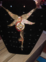 "Steam Punk" Gears & Keys Necklace