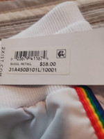 2XIST "PRIDE" VINTAGE COLLECTIONSHORTS & TANK TOP WHITE