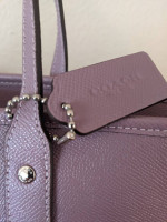 Coach Lilac Zip Top Tote