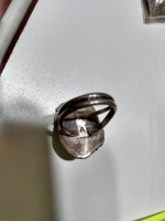 Signed Sterling Turquoise Ring