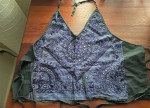 Open Back Halter Top, bought at Fabindia, India