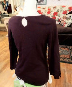 George Plum Purple Top Size Large