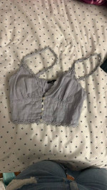 Blue tank top