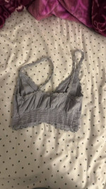 Blue tank top
