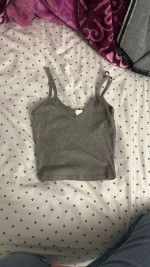Grey tank top