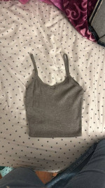 Grey tank top