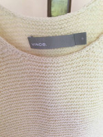 Vince creamy cotton knit top