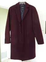 Maroon Top Coat