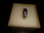 18k white Gold designer wedding band - LC COLLECTION