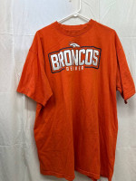 Broncos Schwag: heavy duty hoodie, reversible fleece top, knit blanket