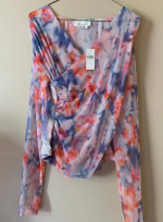 Anthropology Cross Top