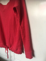Victorias Secret Women Sexy Thermal ORGANIC COTTON Top S/MED Yoga Pant